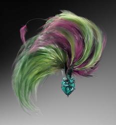 Feathered headpiece