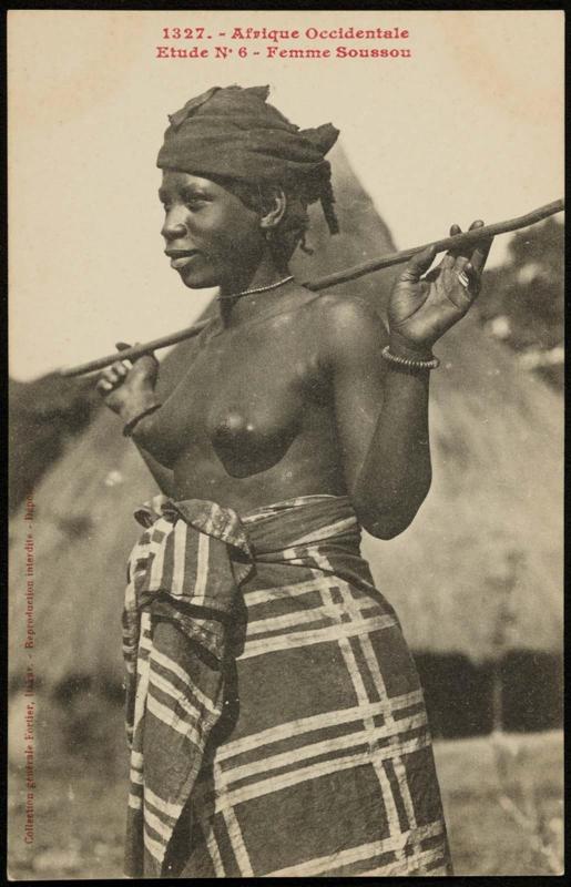 Etude No 6; Femme Soussou