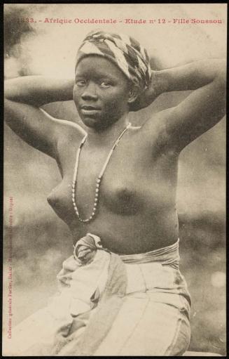 Etude no 12; Fille Soussou