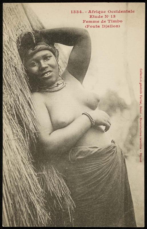 Étude No 13; Femme de Timbo (Fouta Djallon)