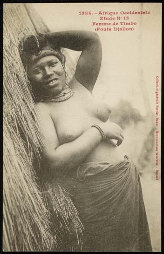 Étude No 13; Femme de Timbo (Fouta Djallon)