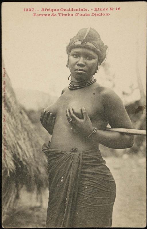 Etude No 16; Femme de Timbo (Fouta Djallon)