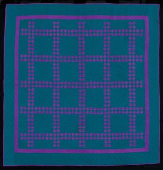 Double Irish Chain quilt