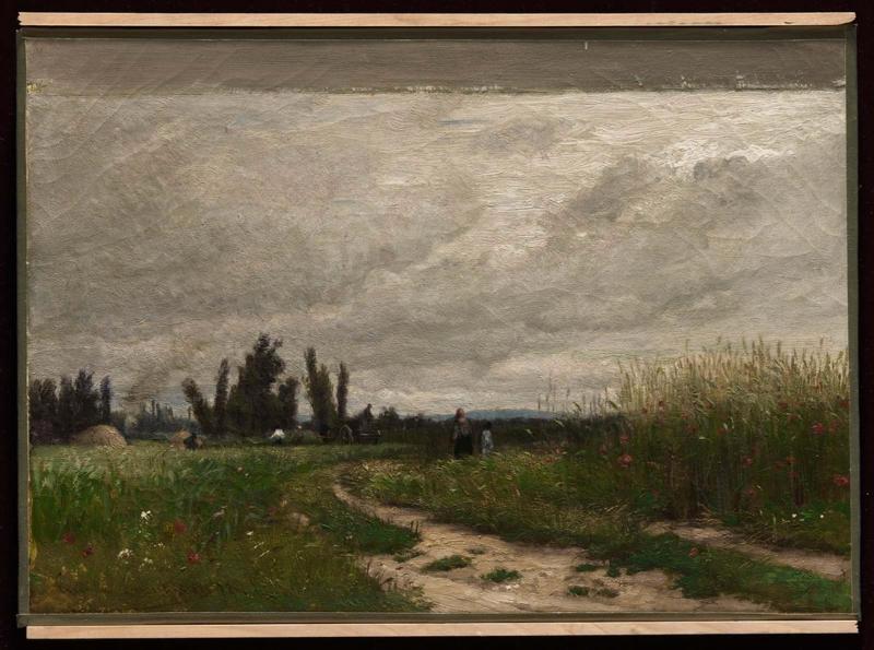 Road through the Fields