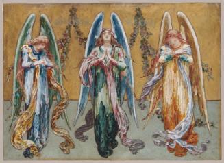 Angels Representing Adoration, Praise, Thanksgiving, and Love