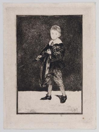 Boy with a Sword Turned to the Left III