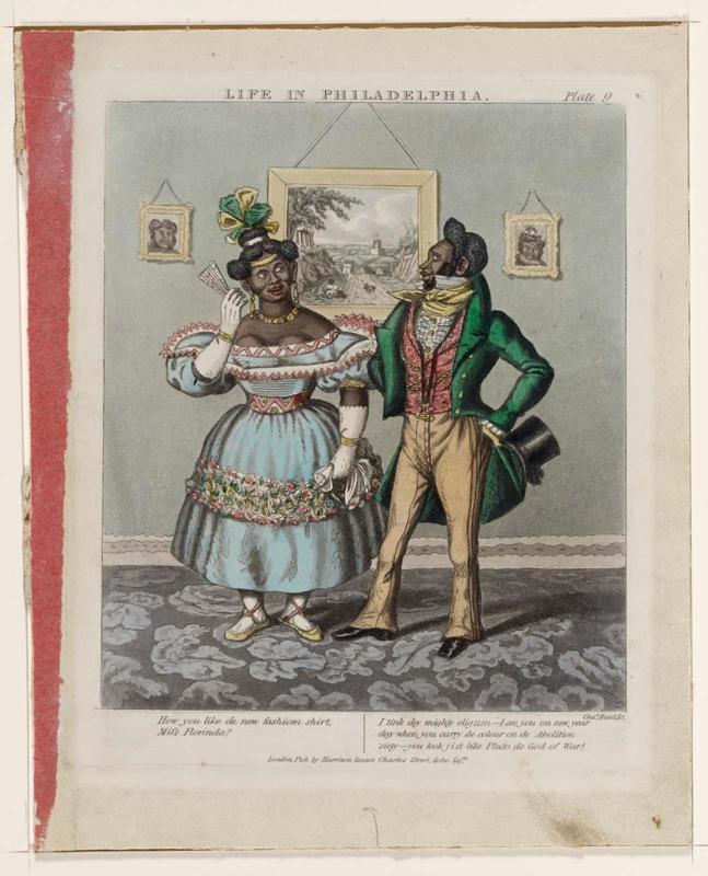 Life in Philadelphia, Plate 9