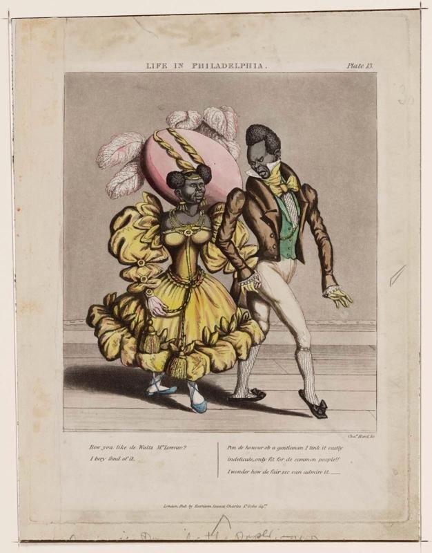 Life in Philadelphia, Plate 13