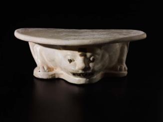 Pillow with Tiger Stand