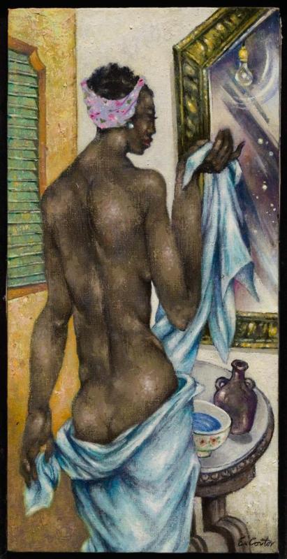 Woman with a Mirror III