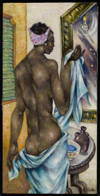 Woman with a Mirror III
