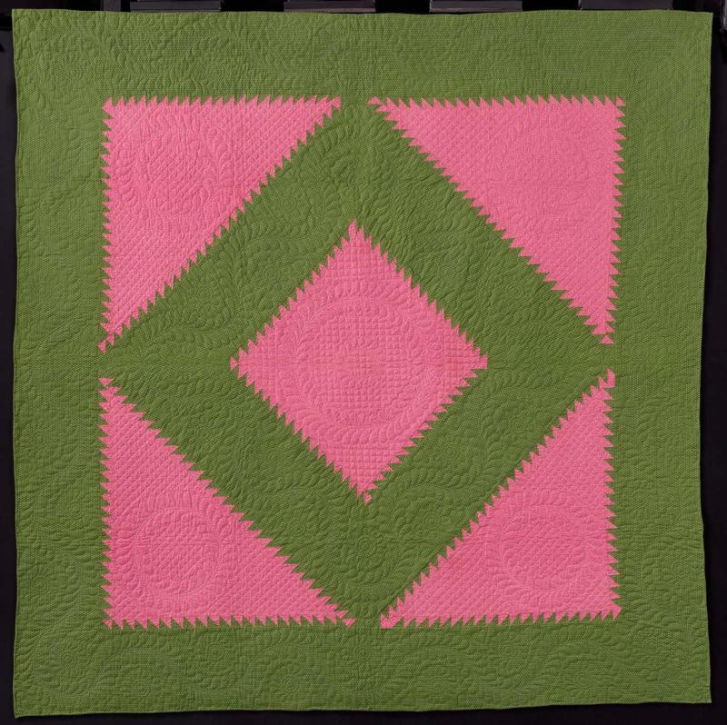 Feathered Diamond quilt