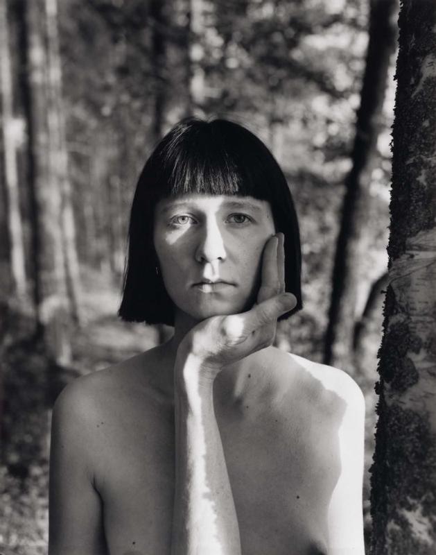 Self-Portrait with Pirge, Asikkala, Finland