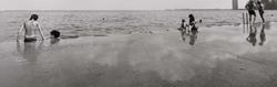 Bathers in Lake Michigan