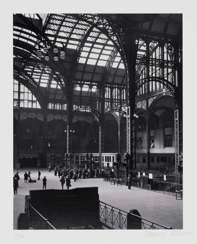 Penn Station from Berenice Abbott's New York