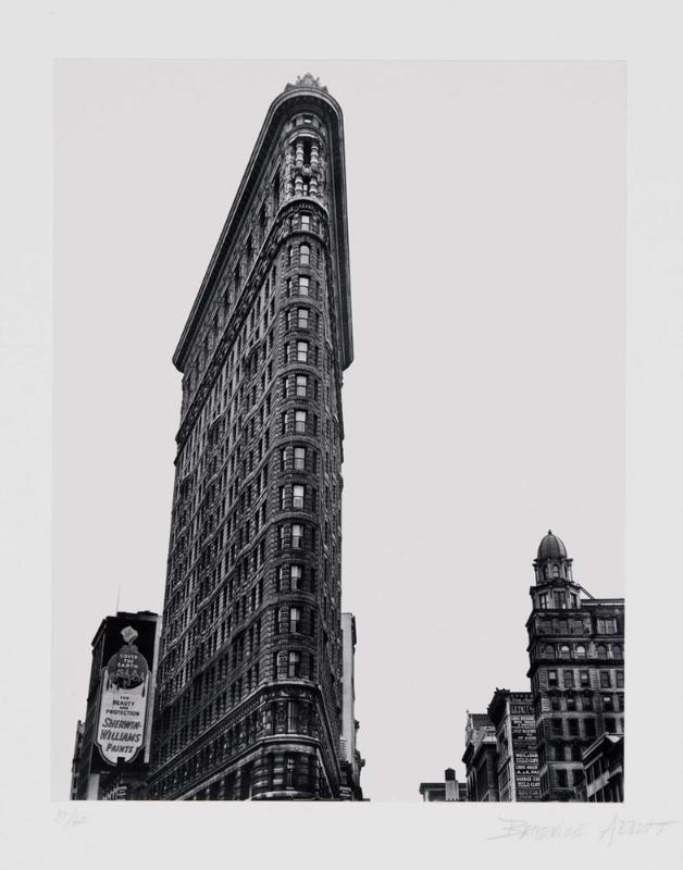 Flat Iron Building from Berenice Abbott's New York