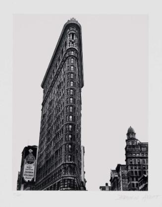 Flat Iron Building from Berenice Abbott's New York