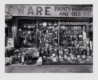 Hardware Store from Berenice Abbott's New York
