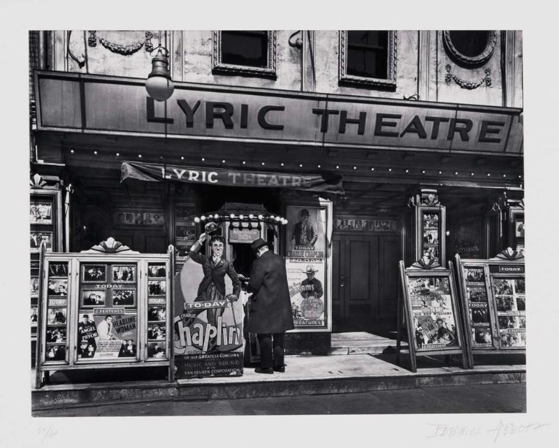 Lyric Theatre from Berenice Abbott's New York