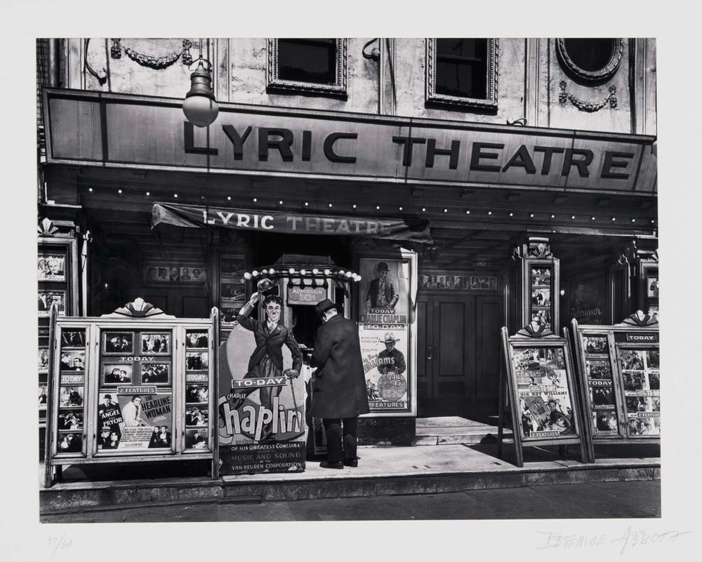 Lyric Theatre from Berenice Abbott's New York