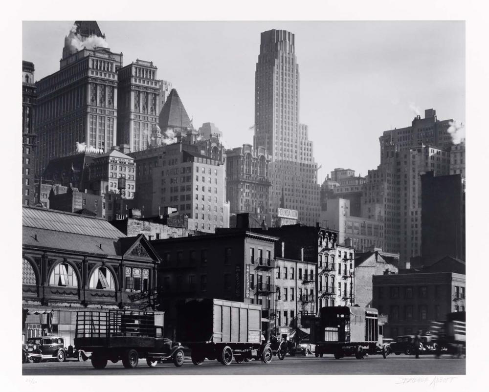 West Street, from the portfolio Berenice Abbott's New York II