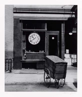 Repair Shop of Christopher Street, from the portfolio Berenice Abbott's New York II