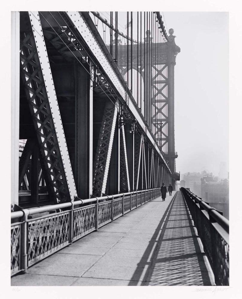 Manhattan Bridge, from the portfolio Berenice Abbott's New York II