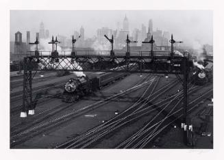 New Jersey Railroad Yards, from the portfolio Berenice Abbott's New York II