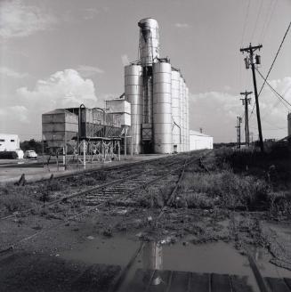 Steel Elevator and Shed - near Abilene, TX