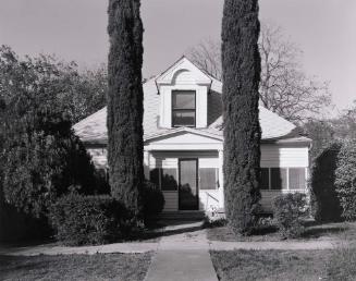 House and Cypress Trees, Hillsboro, TX