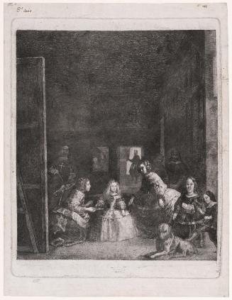 The Ladies-in-Waiting ("Las Meninas"), after Velázquez