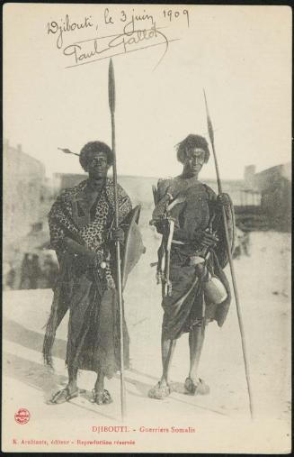DJIBOUTI. - Guerriers Somalis