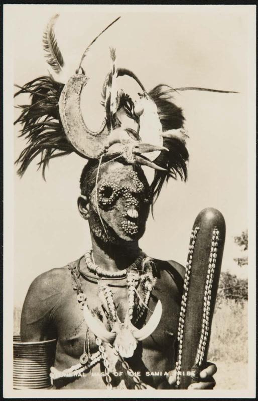 FUNERAL MASK OF THE SAMIA TRIBE
