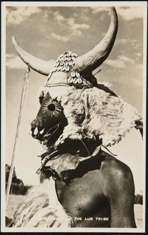 FUNERAL MASK OF THE LUO TRIBE