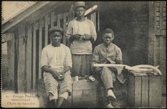 Congo Français. BRAZZAVILLE. L'Ecole des Beaux-Arts Ivoiristes