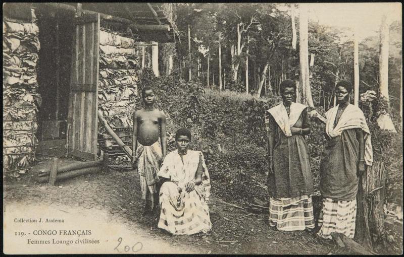 CONGO FRANÇAIS. Femmes Loango civilisées