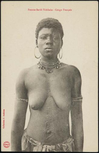 Femme Bavili Tchikaka - Congo Français