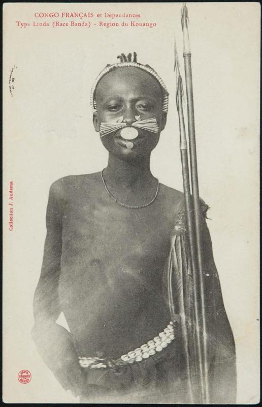 CONGO FRANÇAIS et Dépendances. Type Linda (Race Banda) - Région du Kouango