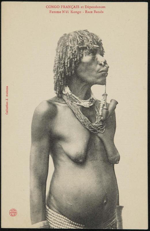 CONGO FRANÇAIS et Dépendances. Femme N'di Kongo - Race Banda