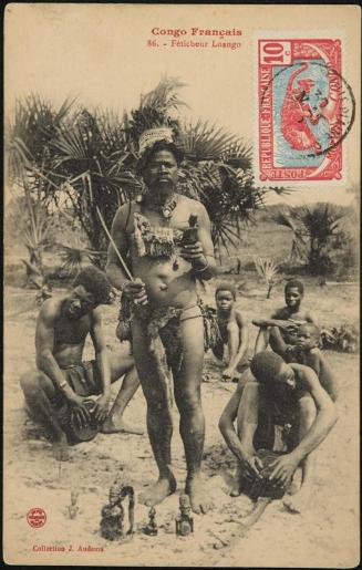 Congo Français. Féticheur Loango