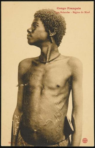 Congo Français. Type Bakamba - Région du Niari