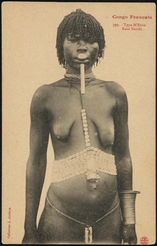 Congo Français. Type M'Brou - Race Banda