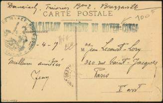 Congo Français. Type Banziri, Race Sango