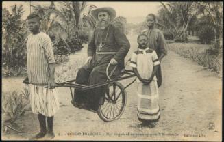 Mgr Augouard en pousse à Brazzaville