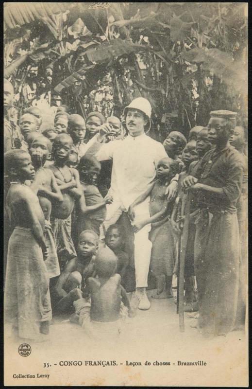 CONGO FRANÇAIS. - Leçon de choses - Brazzaville