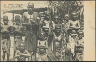 CONGO FRANÇAIS. Types de Batékés de l'Alima