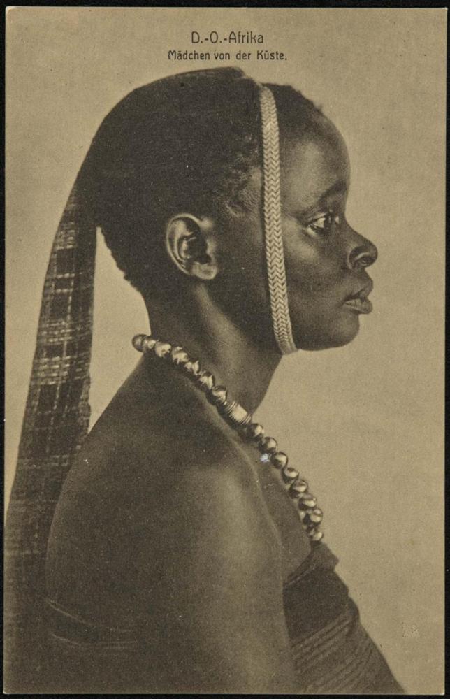 D.-O.-Afrika. Mädchen von der Küste.