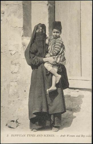 Arab Woman and Boy-LL