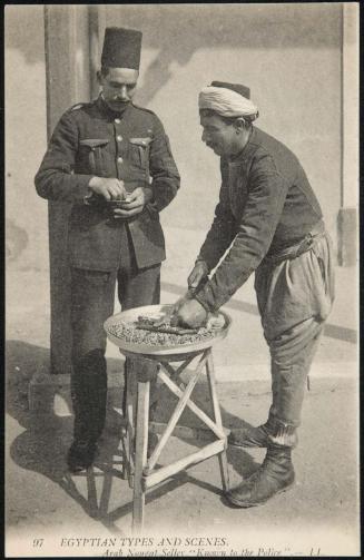 Arab Nougat Seller "Known to the Police".-LL