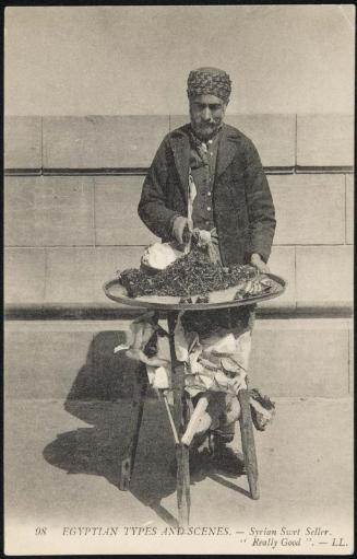 Syrian Sweet Seller. "Really Good".-LL